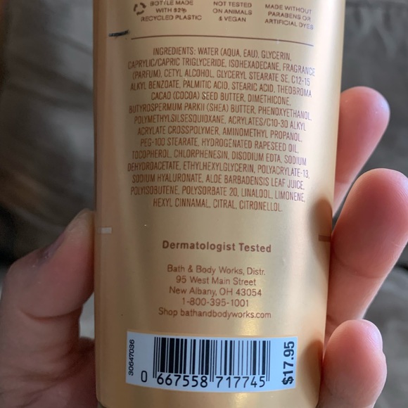 NEW Bath & Body Works GOLDEN BERRY MISTLETOE Ultimate Hydration Body Cream 8 oz - Picture 9 of 9